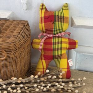 Doudou chat madras