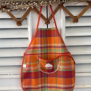 Tablier cuisine enfant madras