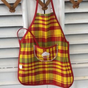 Tablier cuisine enfant madras