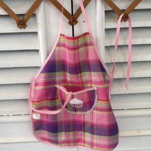 Tablier cuisine enfant madras